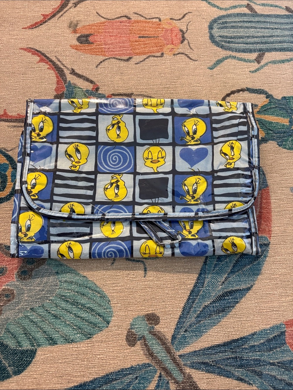 Vintage 2000 Tweety Bird Travel Organizer Pouch